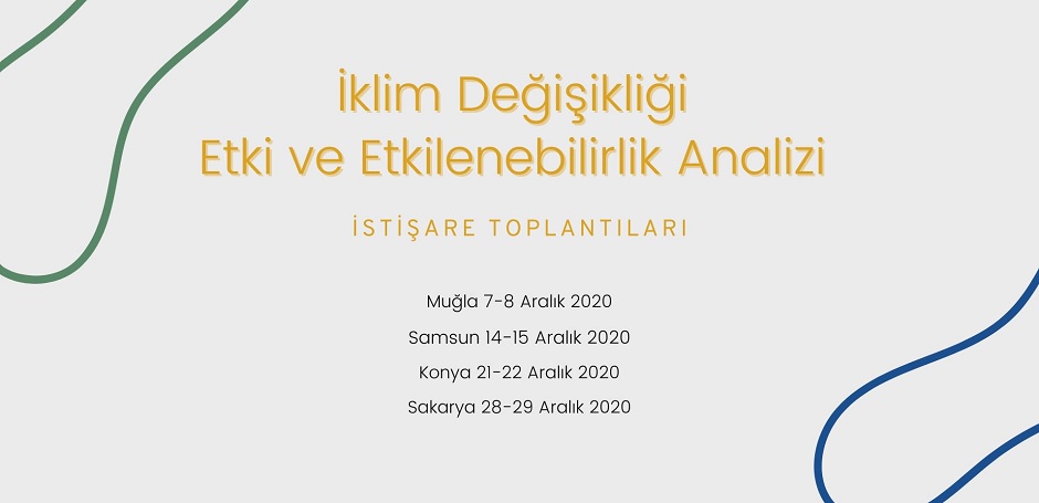 İklim Değişikliği Etki ve Etkilenebilirlik Analizi İstişare Toplantıları Gerçekleştirildi