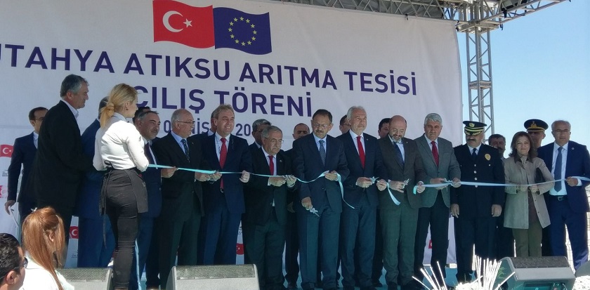 IPA-1 kapsamında tamamlanan Kütahya Atıksu Arıtma Tesisi'nin açılışı Sayın Bakanımızın teşrifleriyle gerçekleştirildi.