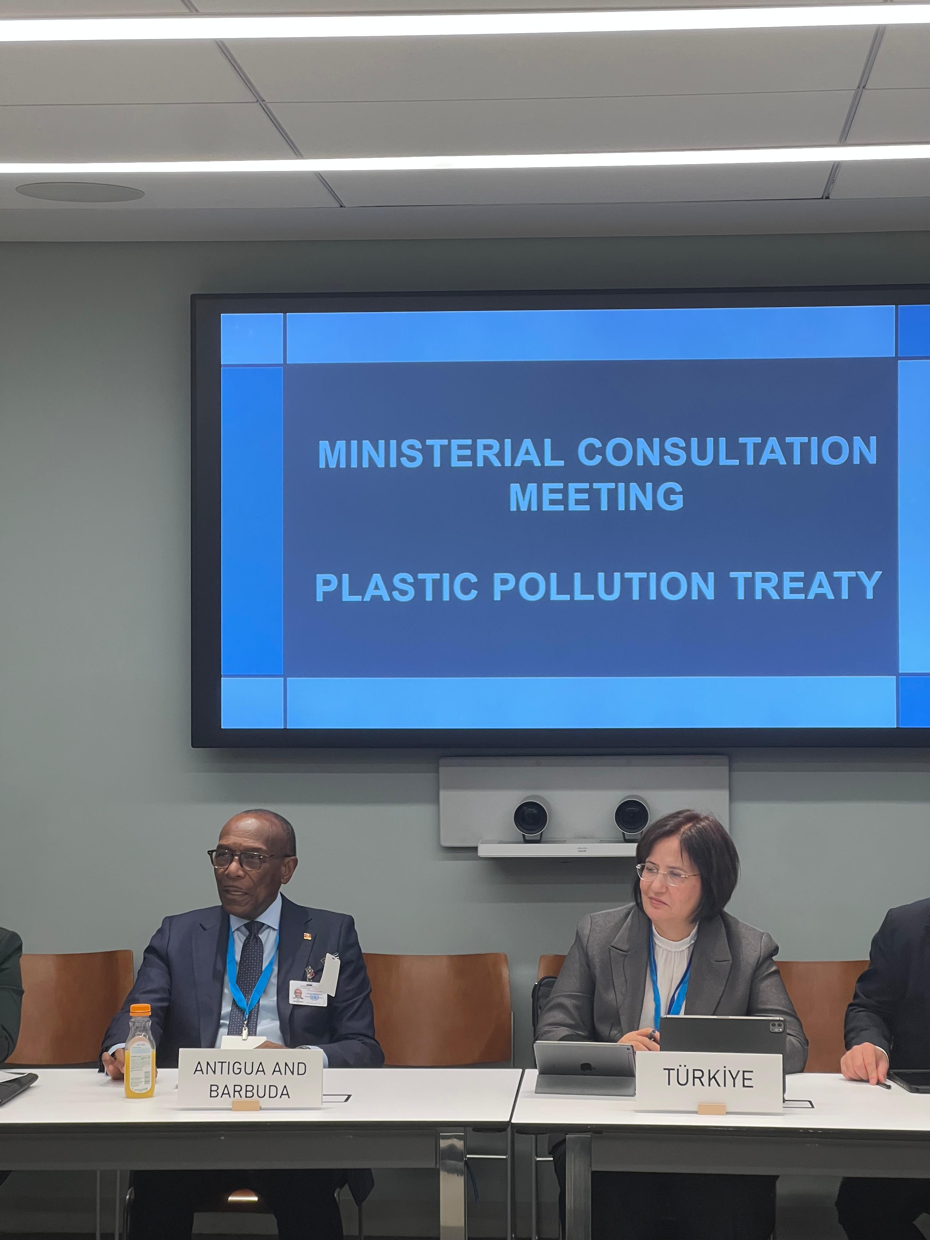 Plastik Kirliliği Anlaşması Bakanlar İstişare Toplantısı New York’ta Gerçekleşti