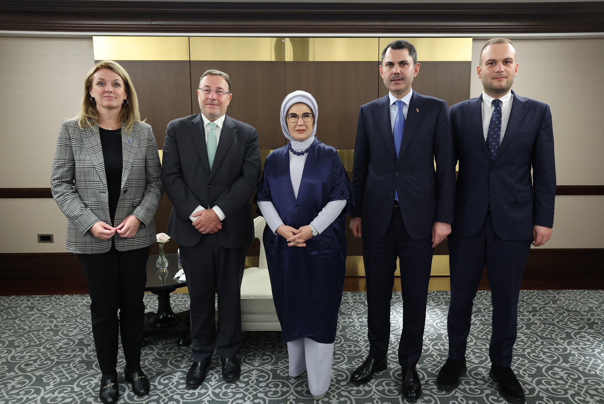 Sayın Emine Erdoğan Hanımefendi ve UNDP İcra Direktörü Sayın Achim Steiner Sıfır Atık İyi Niyet Beyanı İmzaladı