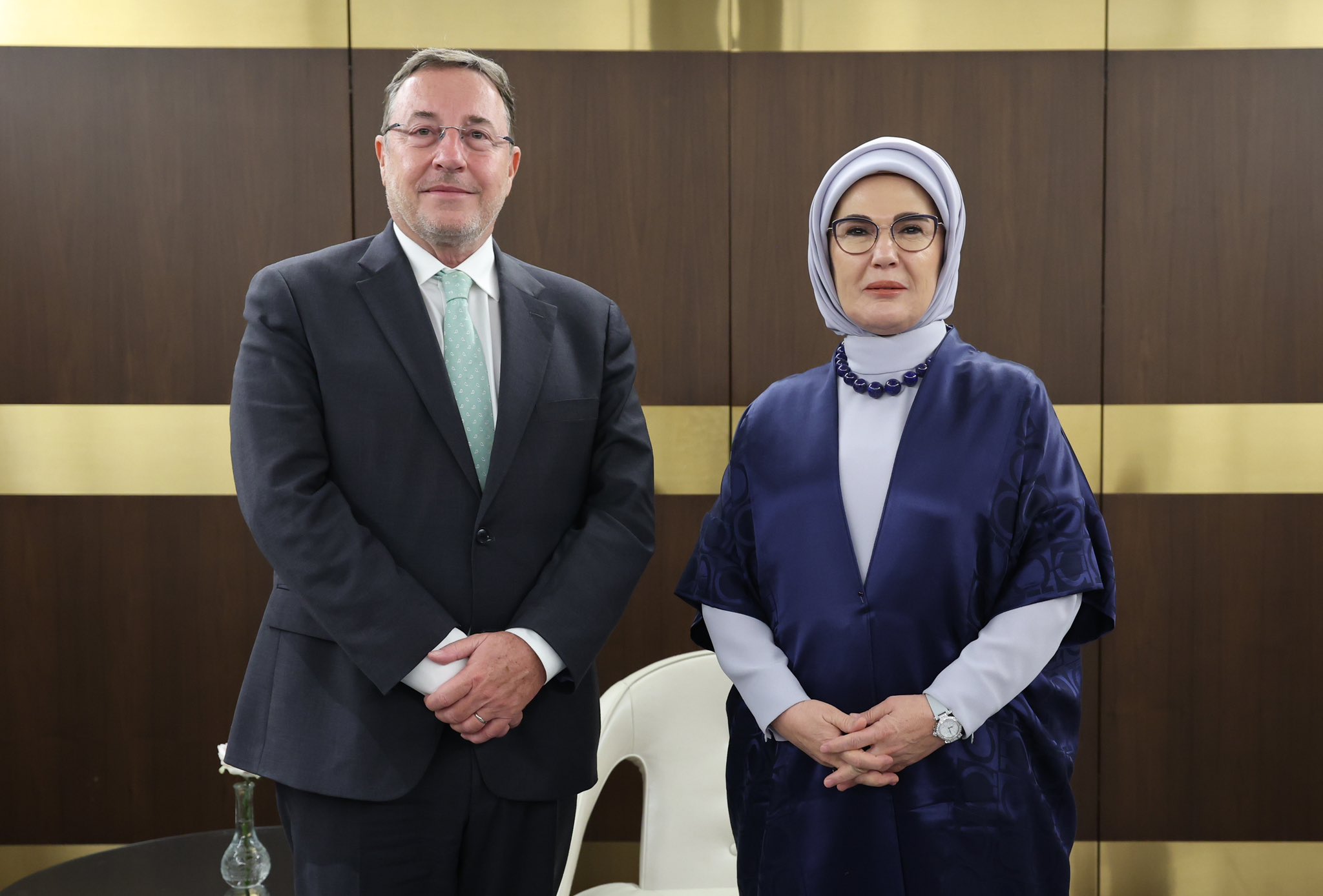 Sayın Emine Erdoğan Hanımefendi ve UNDP İcra Direktörü Sayın Achim Steiner Sıfır Atık İyi Niyet Beyanı İmzaladı