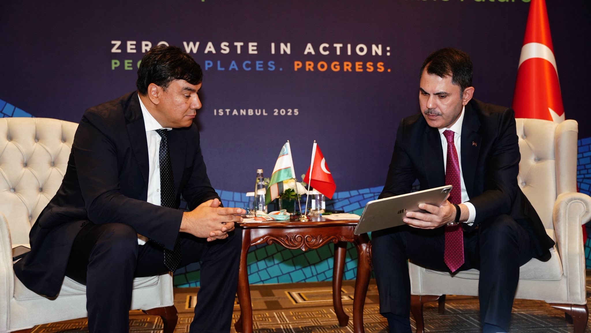 Bakanımız Sayın Murat Kurum’dan Sıfır Atık Forumu Kapsamında Yoğun Diplomasi Trafiği