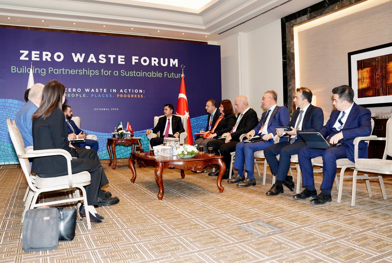 Bakanımız Sayın Murat Kurum’dan Sıfır Atık Forumu Kapsamında Yoğun Diplomasi Trafiği