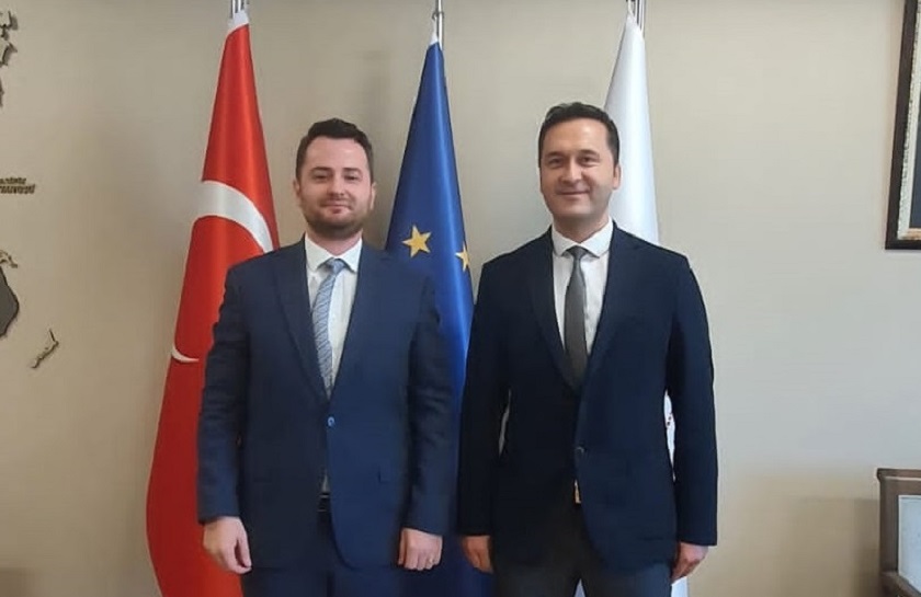 CFCU President Köse Visited General Manager of EU and Foreign Relations Aytaç Yüksel