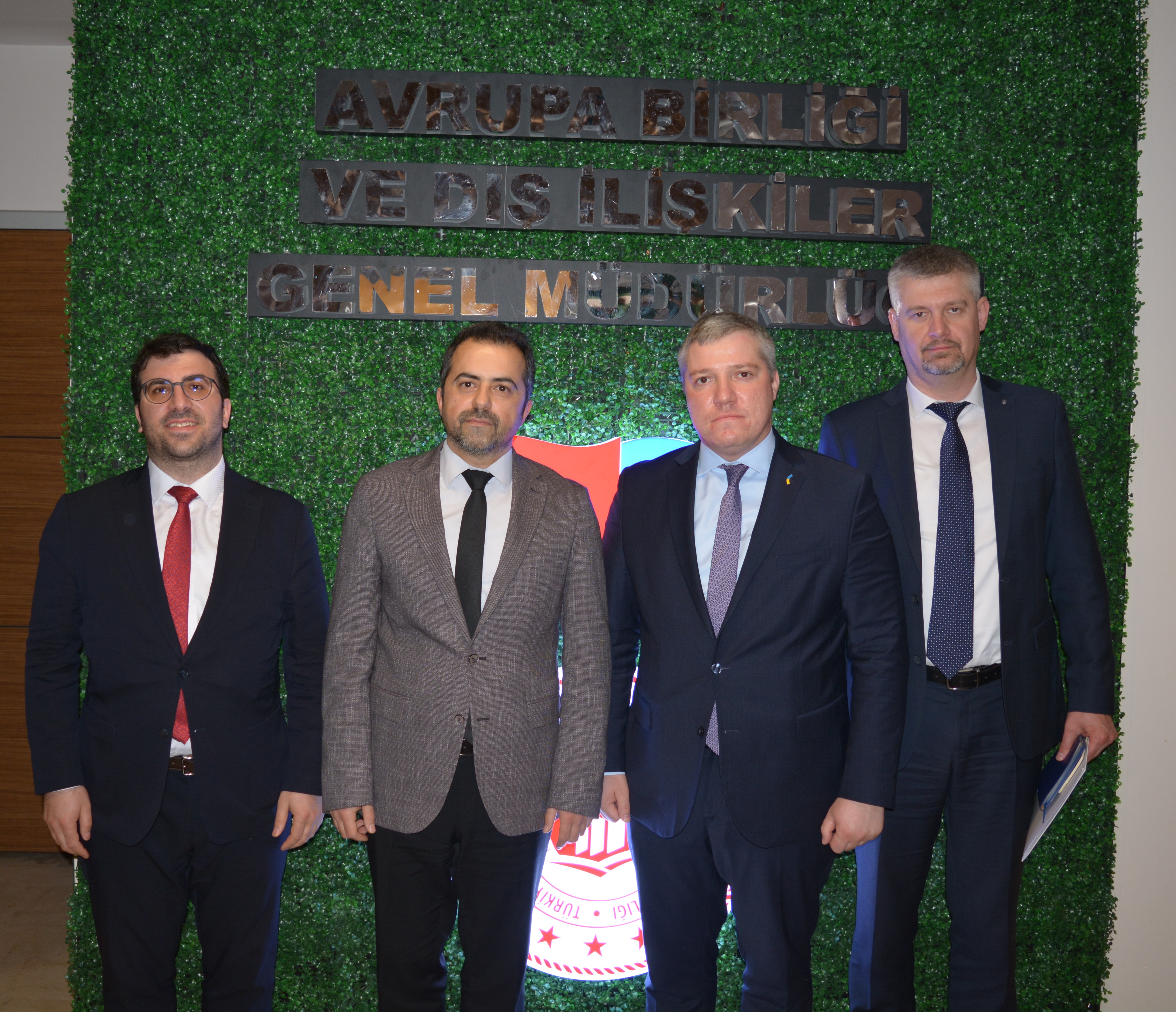 Courtesy Visit of Ukrainian Chargé d'Affaires Mr. Chernyshev to Our Director General Mr. Tüzgen