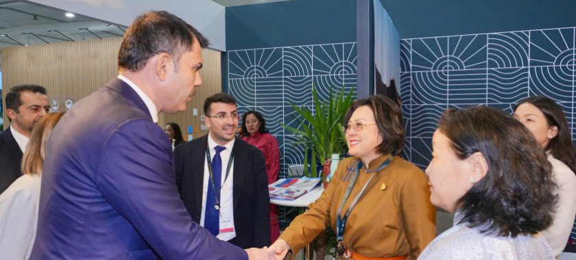 Cooperation Talks Between Türkiye and Mongolia at COP16