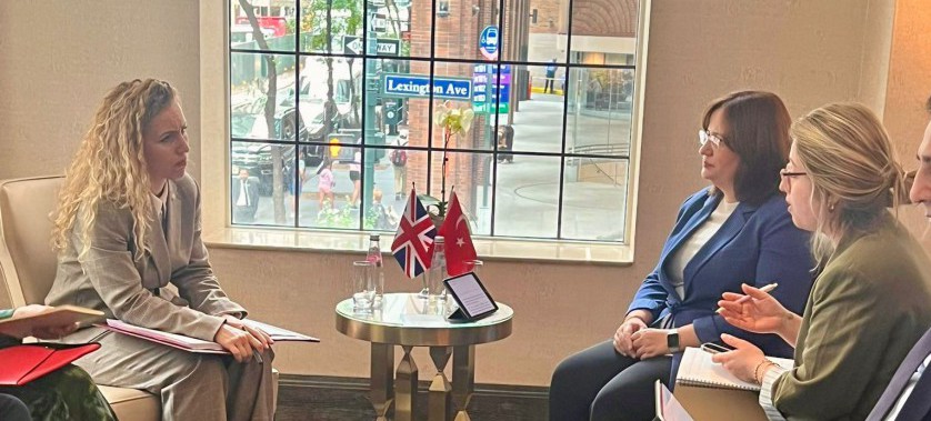 Deputy Minister Ms. Fatma Varank Met with UK Deputy Minister for Climate Ms. Katie White