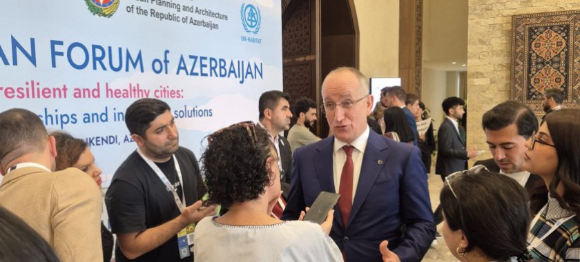 Deputy Minister Ömer Bulut Attends the Azerbaijan National Urban Forum
