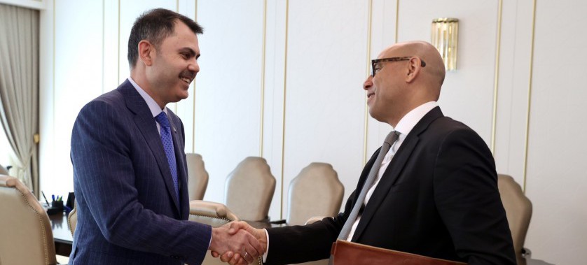 Minister Murat Kurum Met with UNFCCC Executive Secretary Simon Stiell
