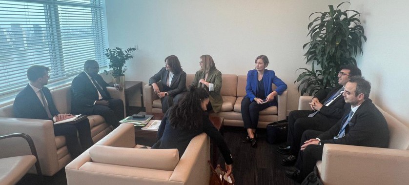 Our Deputy Minister Varank Meets UN Climate Action Advisor Selwin Hart