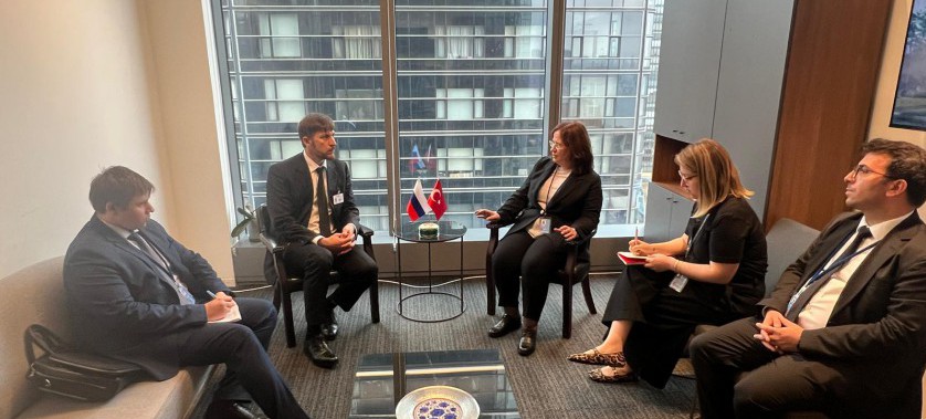 Our Deputy Minister Varank Meets with Russia’s Special Presidential Envoy for Climate Change Edelgeriev
