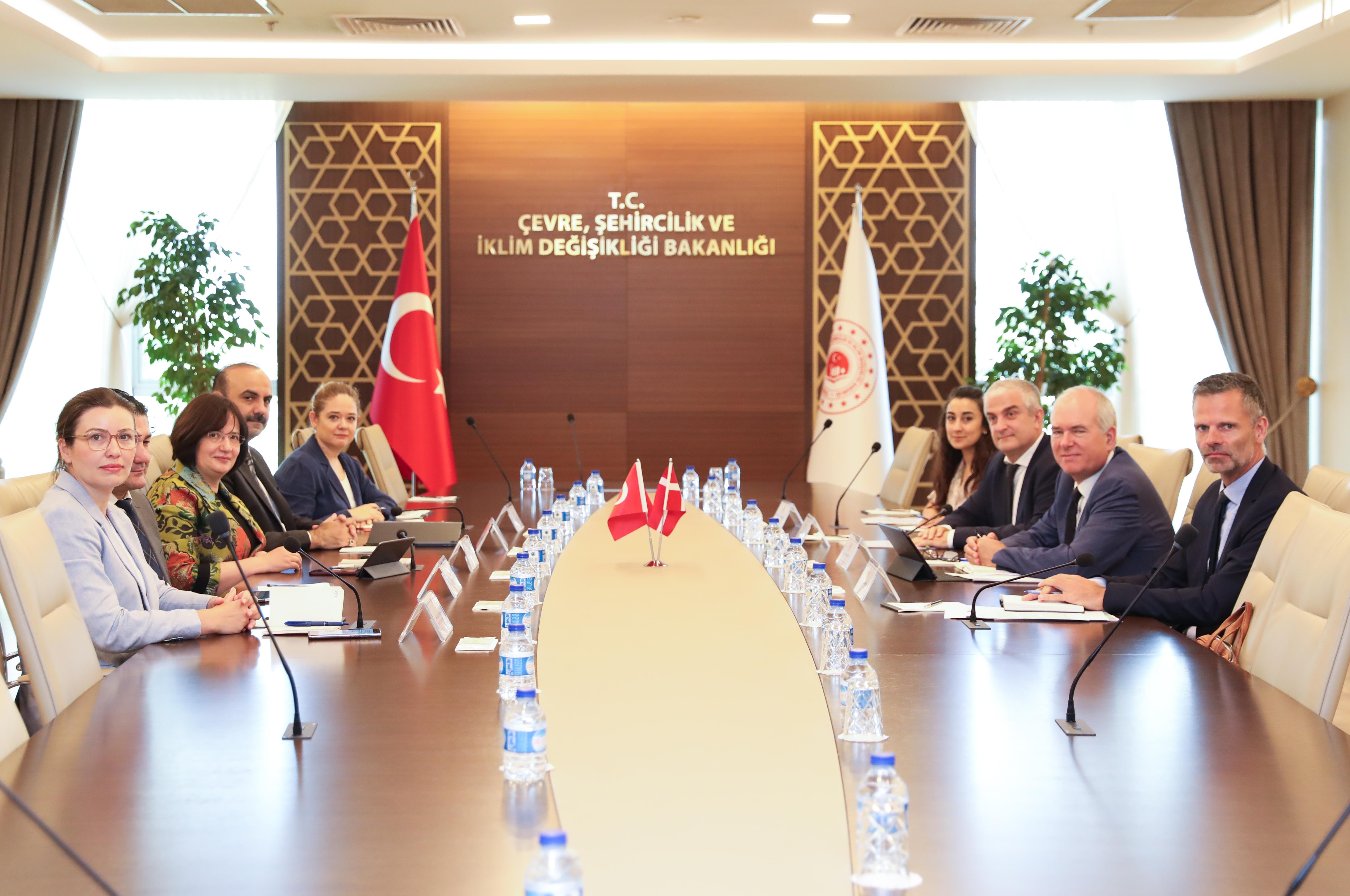 Deputy Minister Varank Received Danish Climate Ambassador Christensen