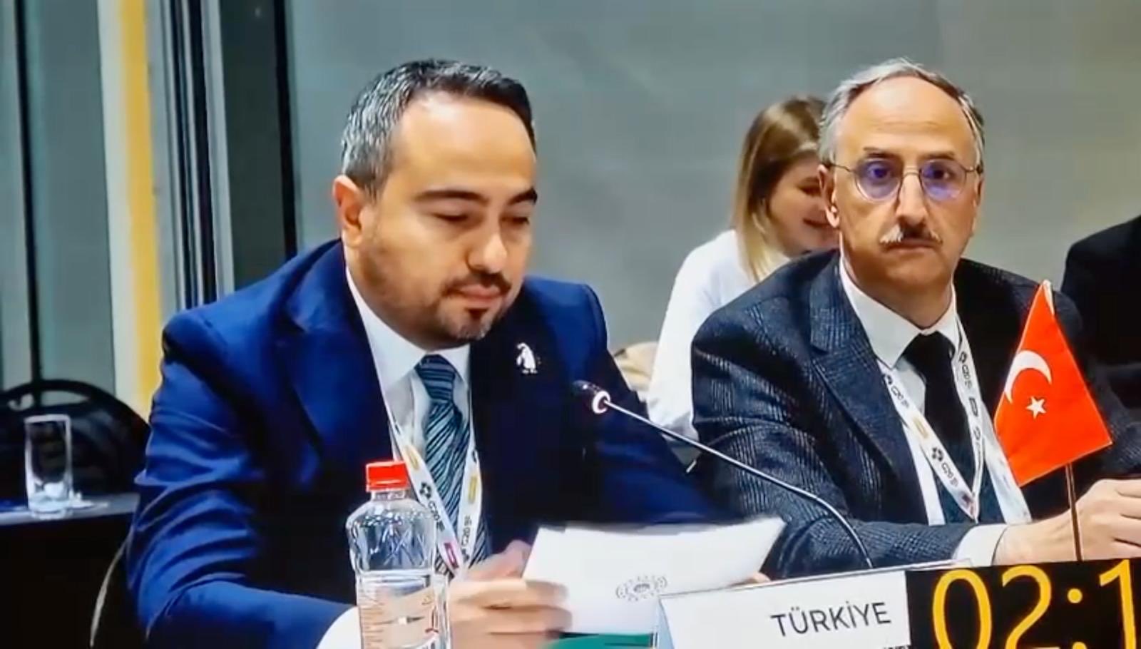 Deputy Minister Burak Demiralp Highlights Sustainable Future at G20