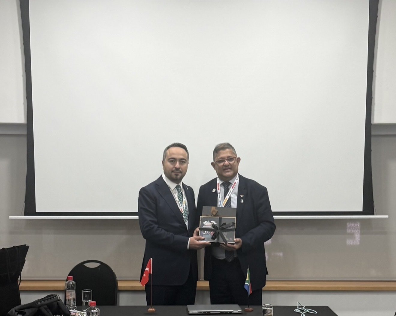 Deputy Minister Burak Demiralp Met with His South African Counterpart Narend Singh