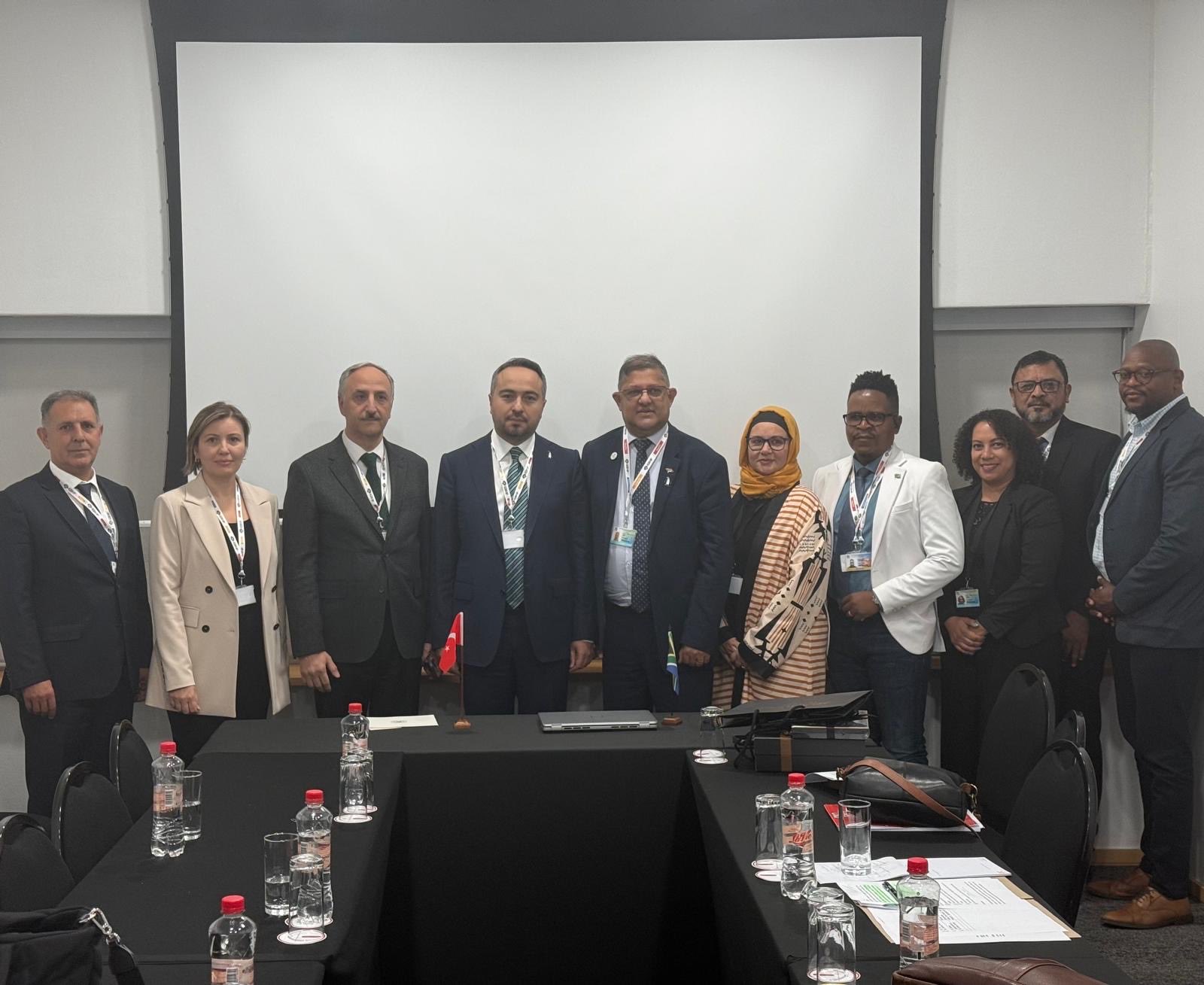 Deputy Minister Burak Demiralp Met with His South African Counterpart Narend Singh