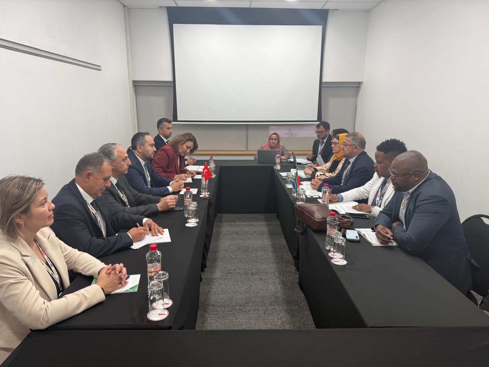 Deputy Minister Burak Demiralp Met with His South African Counterpart Narend Singh