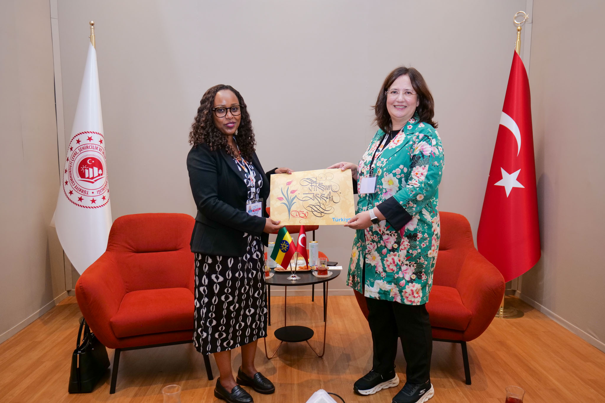 Deputy Minister Fatma Varank Hosted the Ethiopian Delegation at the Türkiye Pavilion