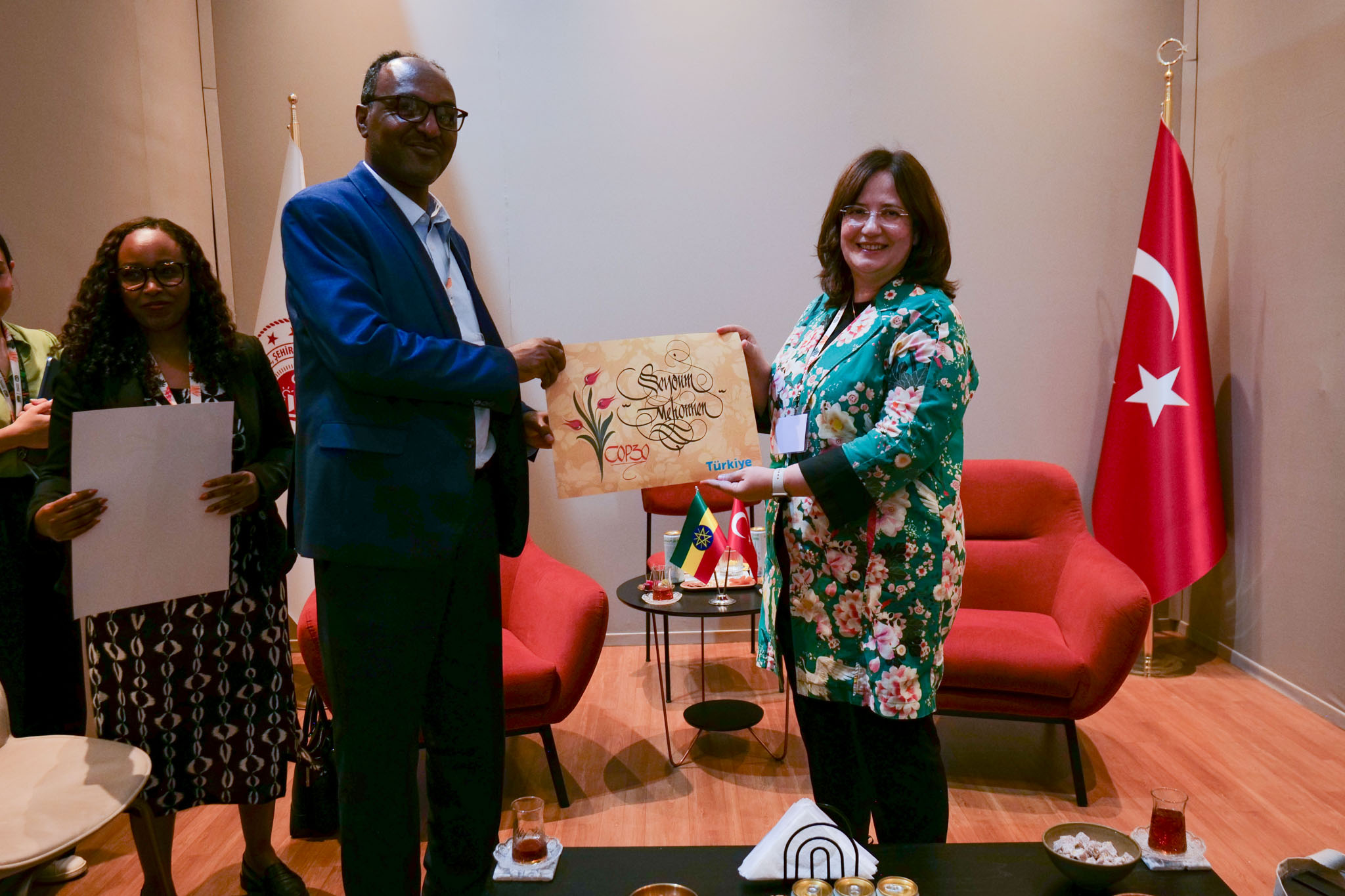 Deputy Minister Fatma Varank Hosted the Ethiopian Delegation at the Türkiye Pavilion