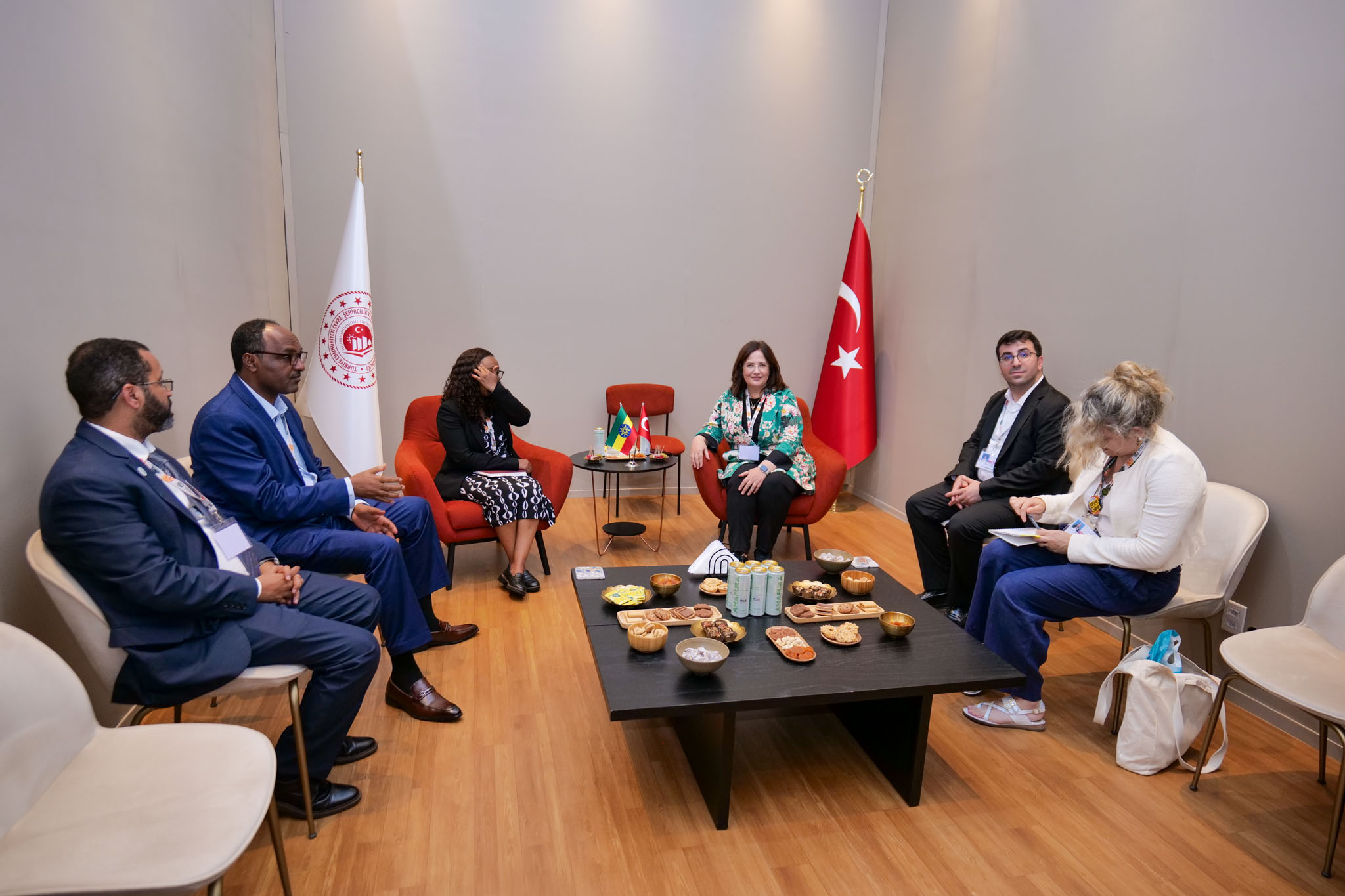 Deputy Minister Fatma Varank Hosted the Ethiopian Delegation at the Türkiye Pavilion