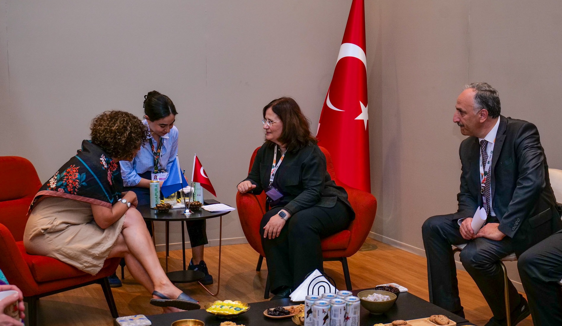 Deputy Minister Fatma Varank Met with UNCCD Deputy Executive Secretary Andrea Meza Murillo
