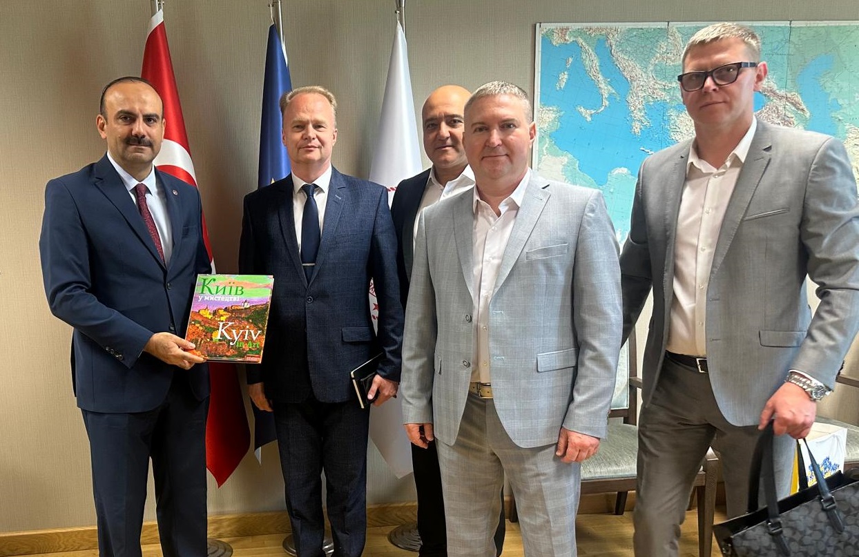 Kiev City State Administration Representatives Visited Bayraktar, Director General of EU and Foreign Relations