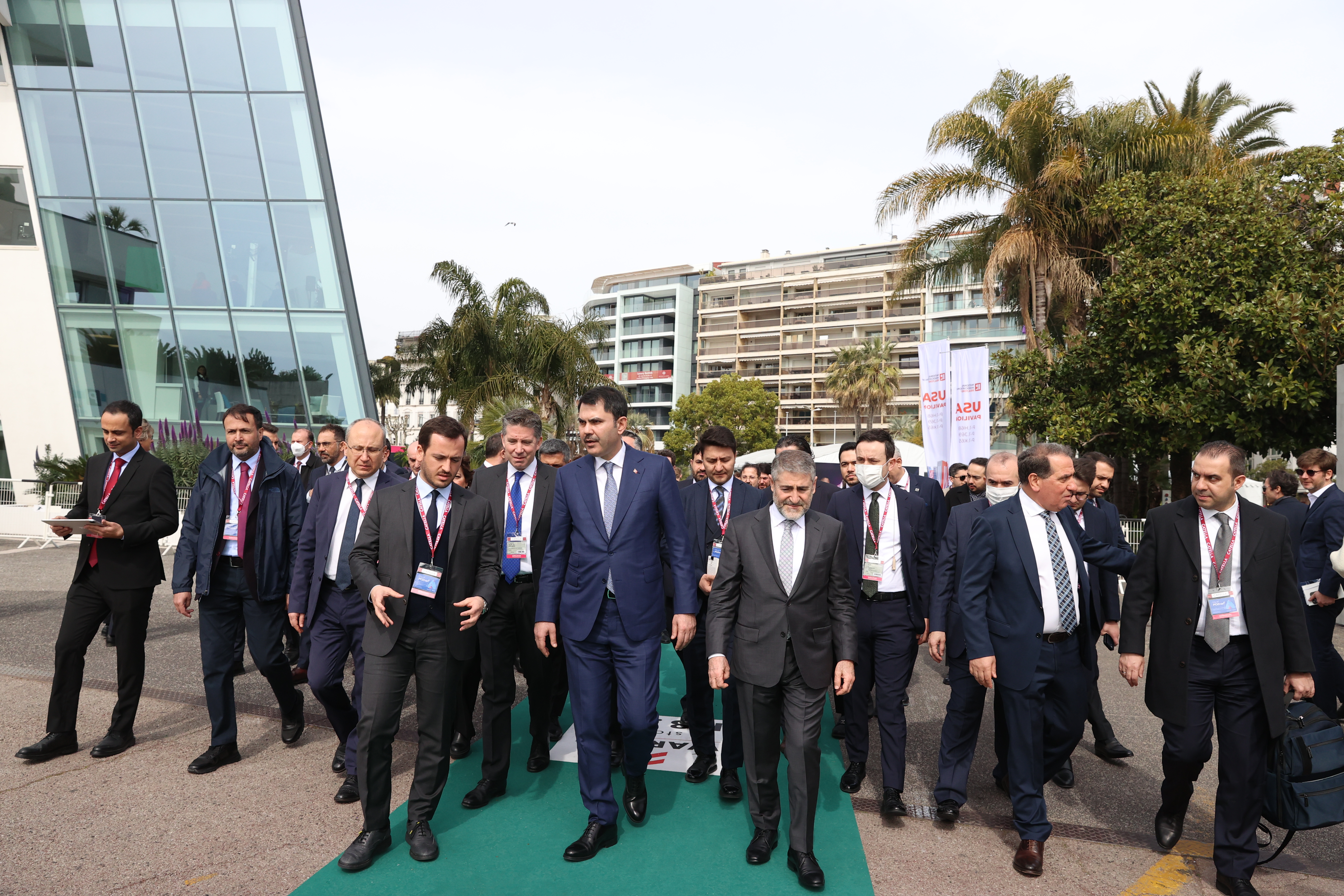 ​​​​​​​Minister Kurum Explained Investment Opportunities in Turkey at MIPIM Fair in France