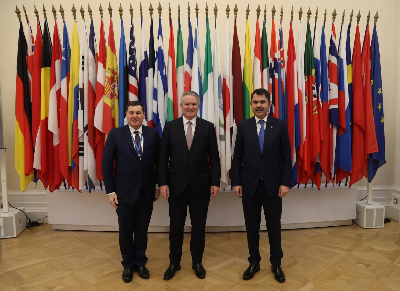 Minister Kurum met with OECD Secretary General Cormann in Paris