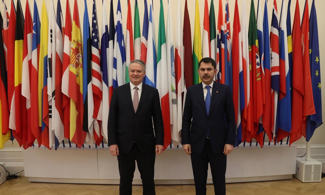 Minister Kurum met with OECD Secretary General Cormann in Paris