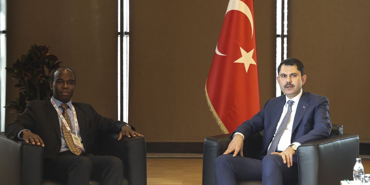 Minister Meets with World Bank Turkey Director Kouame   