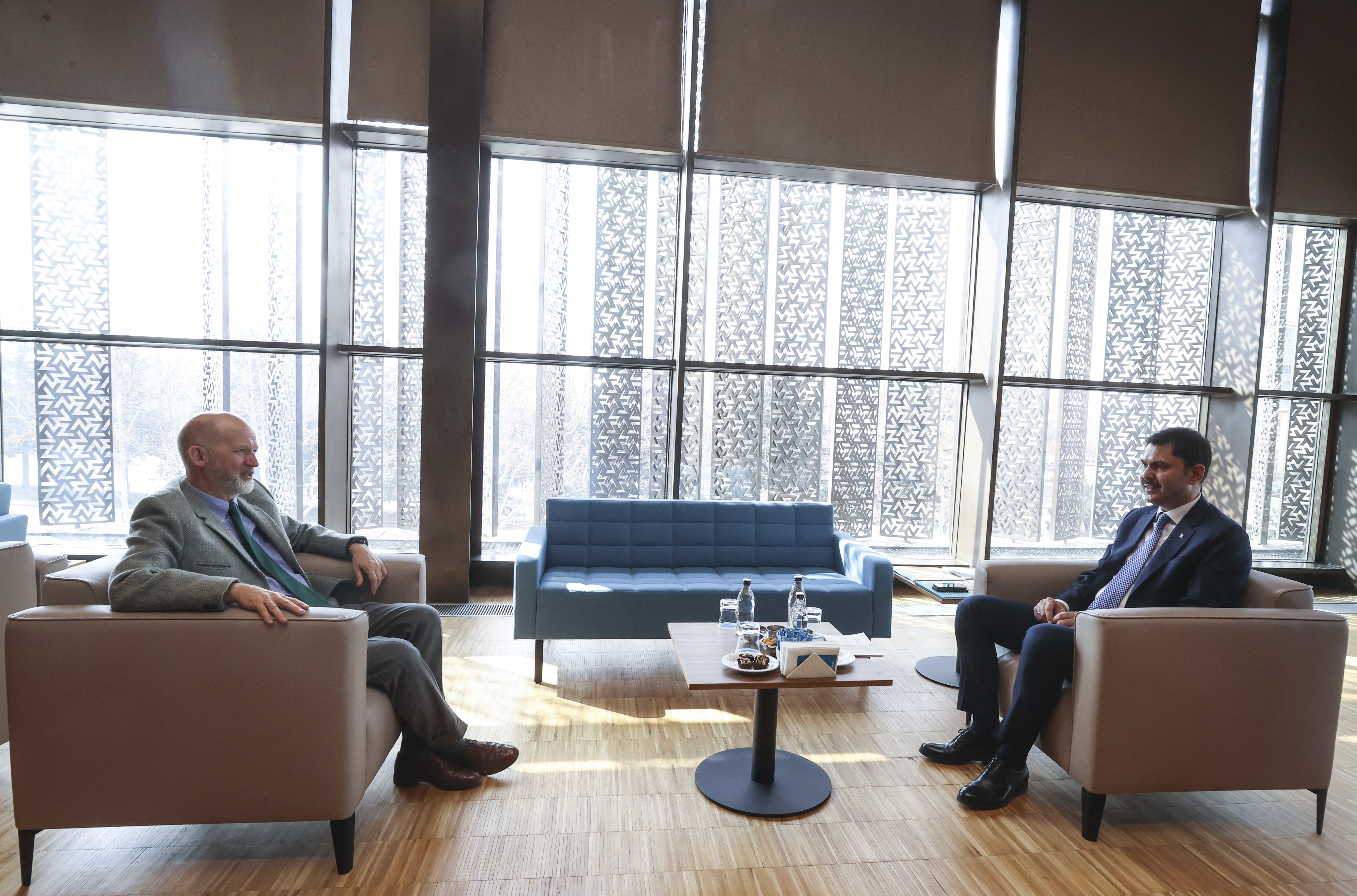 Minister Murat Kurum Receives British Ambassador Dominick Chilcott