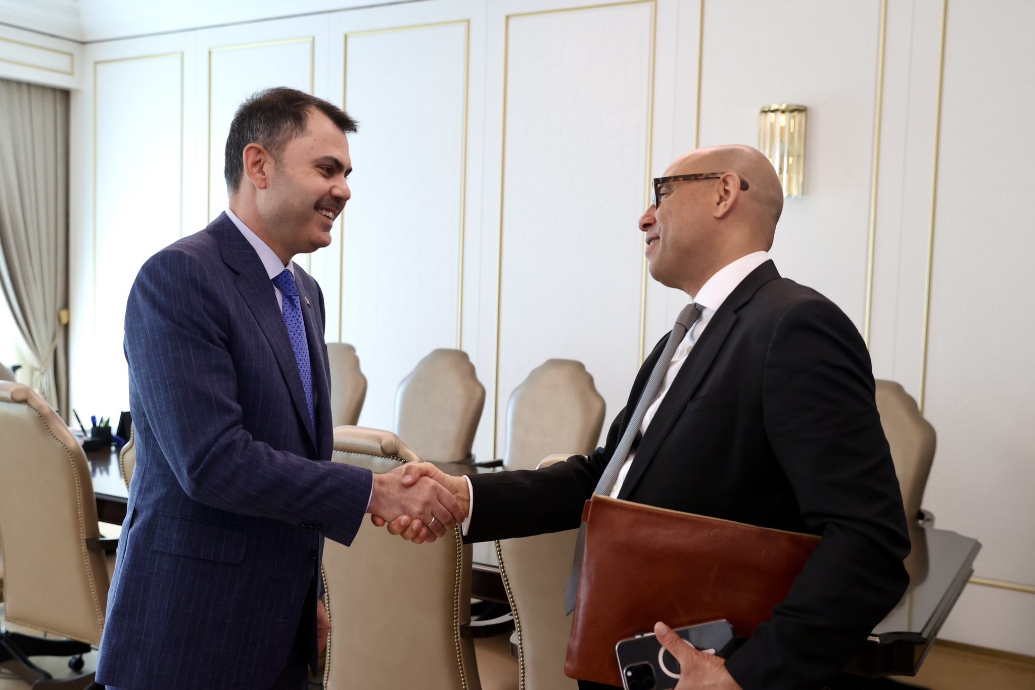 Minister Murat Kurum Met with UNFCCC Executive Secretary Simon Stiell
