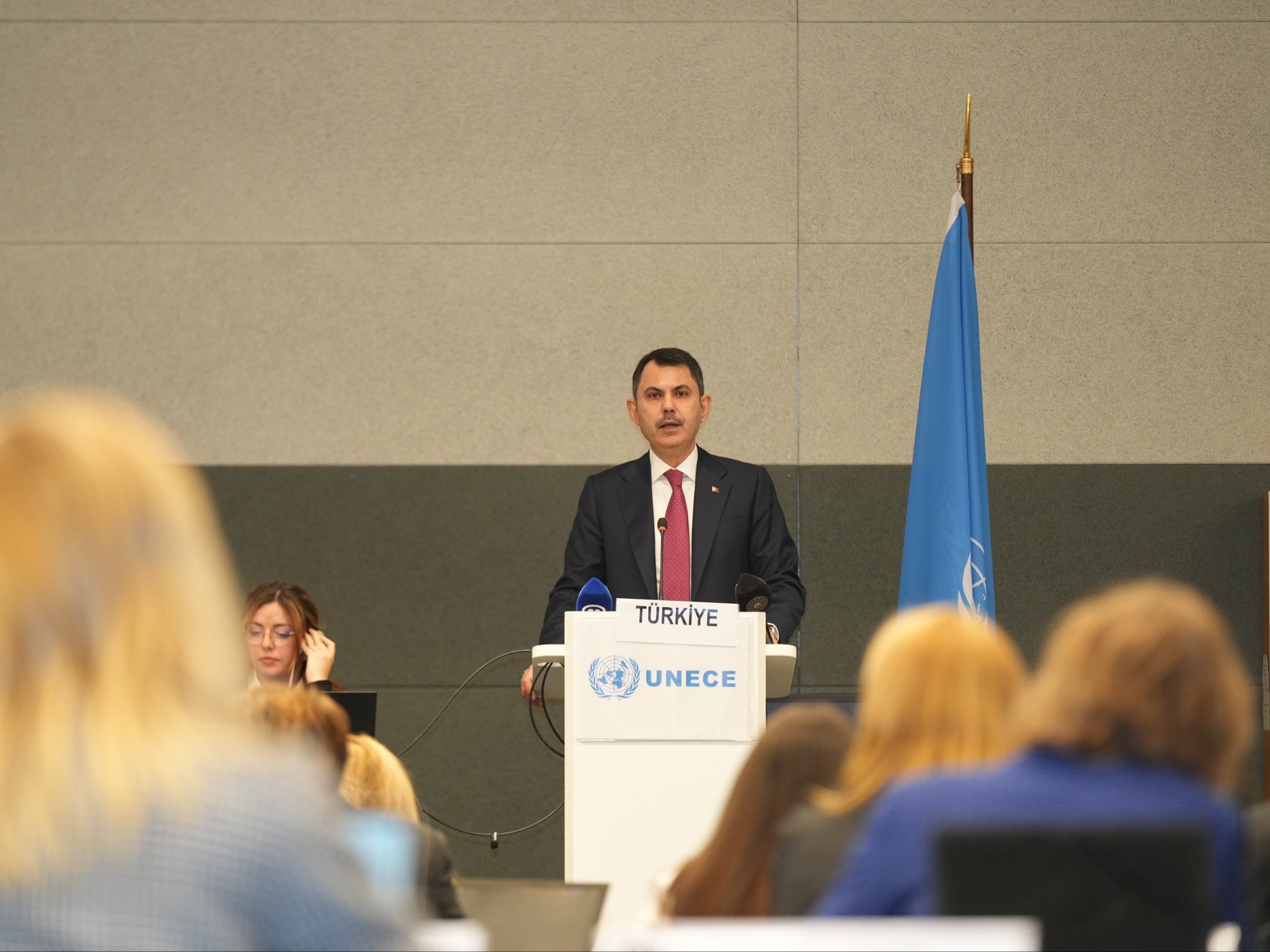 Our Minister Mr. Murat Kurum Shared Türkiye’s Reconstruction Vision in Geneva
