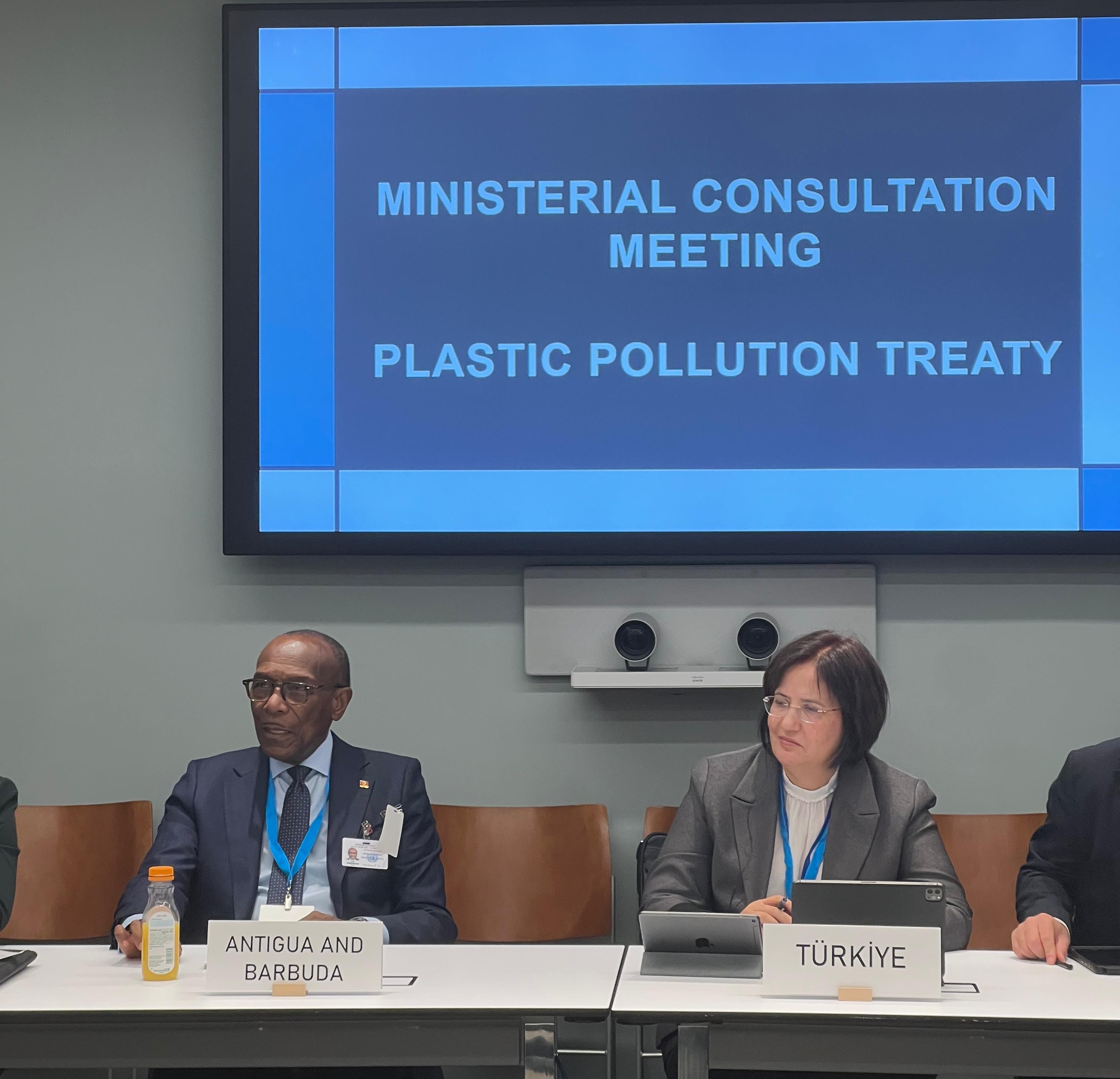 Plastic Pollution Agreement Ministerial Consultation Meeting Held in New York