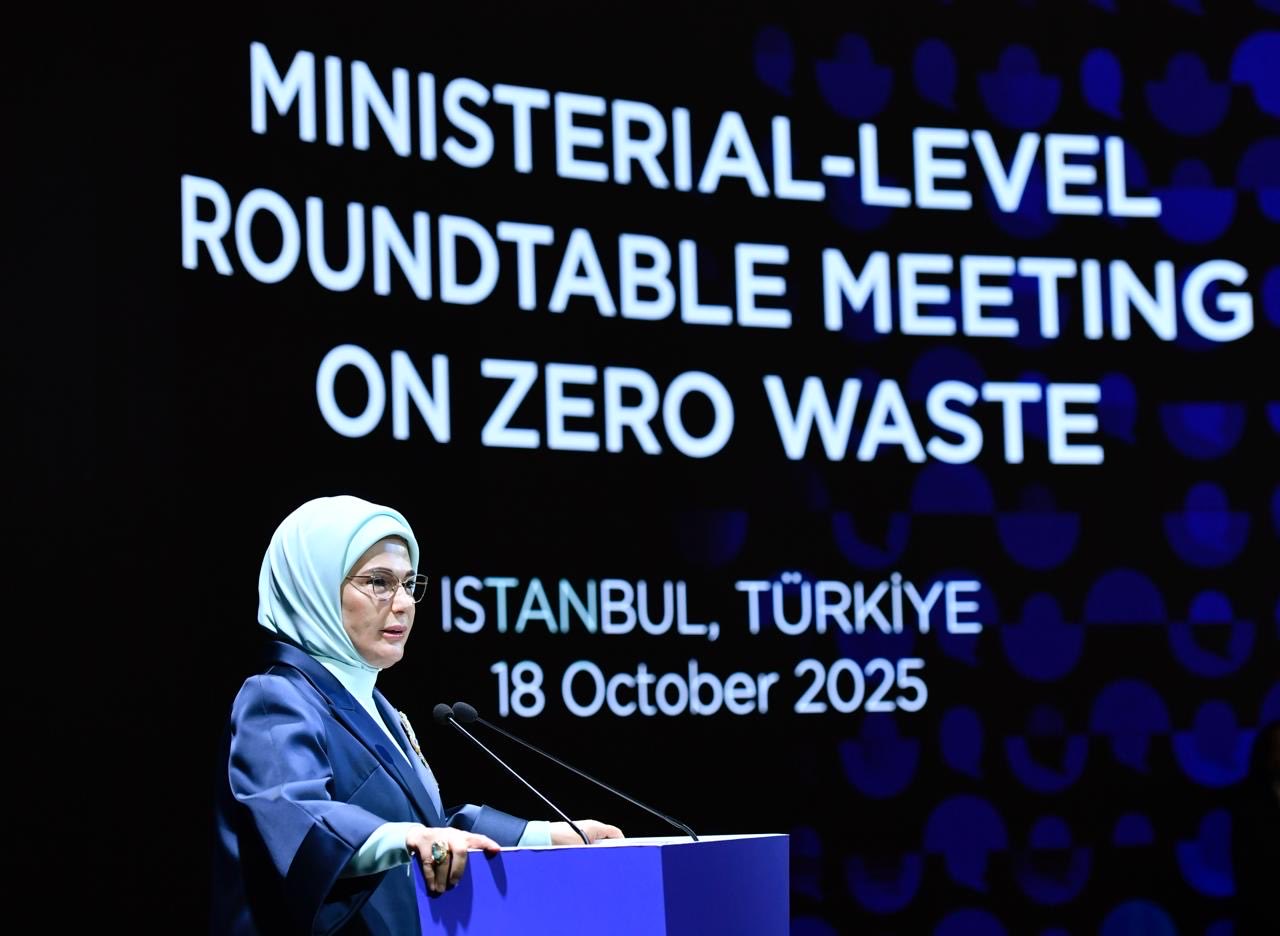 The 4th Official Meeting of the UN Advisory Board of Eminent Persons on Zero Waste Held Under the Chairmanship of First Lady Emine Erdoğan