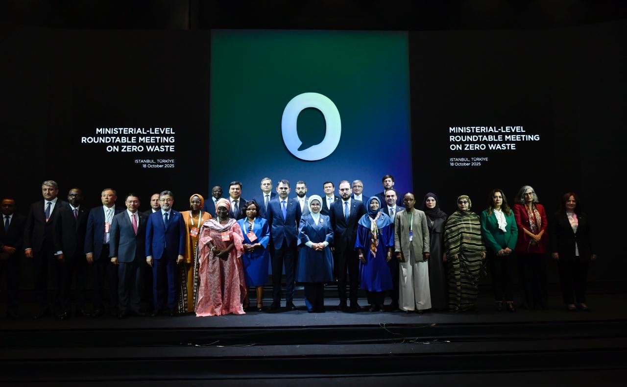 The 4th Official Meeting of the UN Advisory Board of Eminent Persons on Zero Waste Held Under the Chairmanship of First Lady Emine Erdoğan