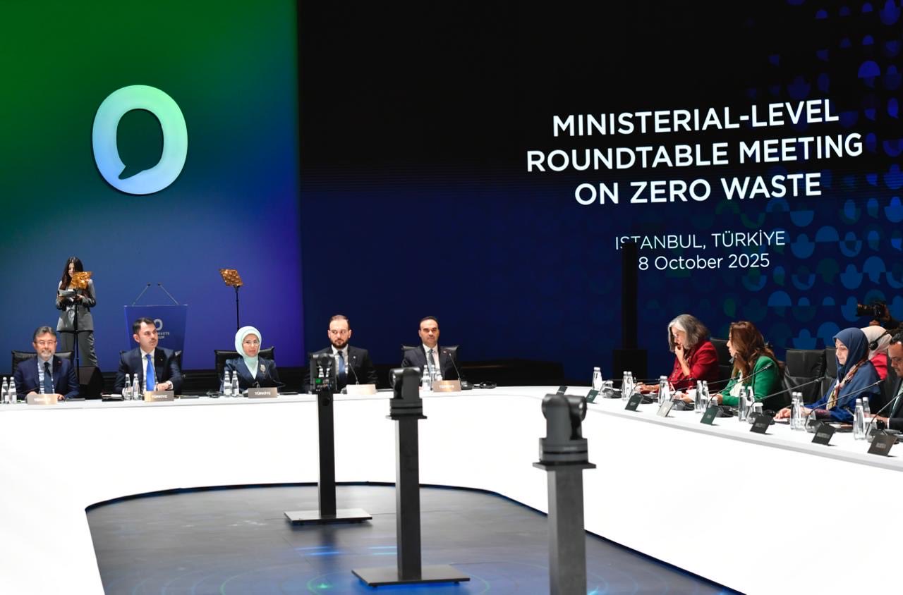 The 4th Official Meeting of the UN Advisory Board of Eminent Persons on Zero Waste Held Under the Chairmanship of First Lady Emine Erdoğan