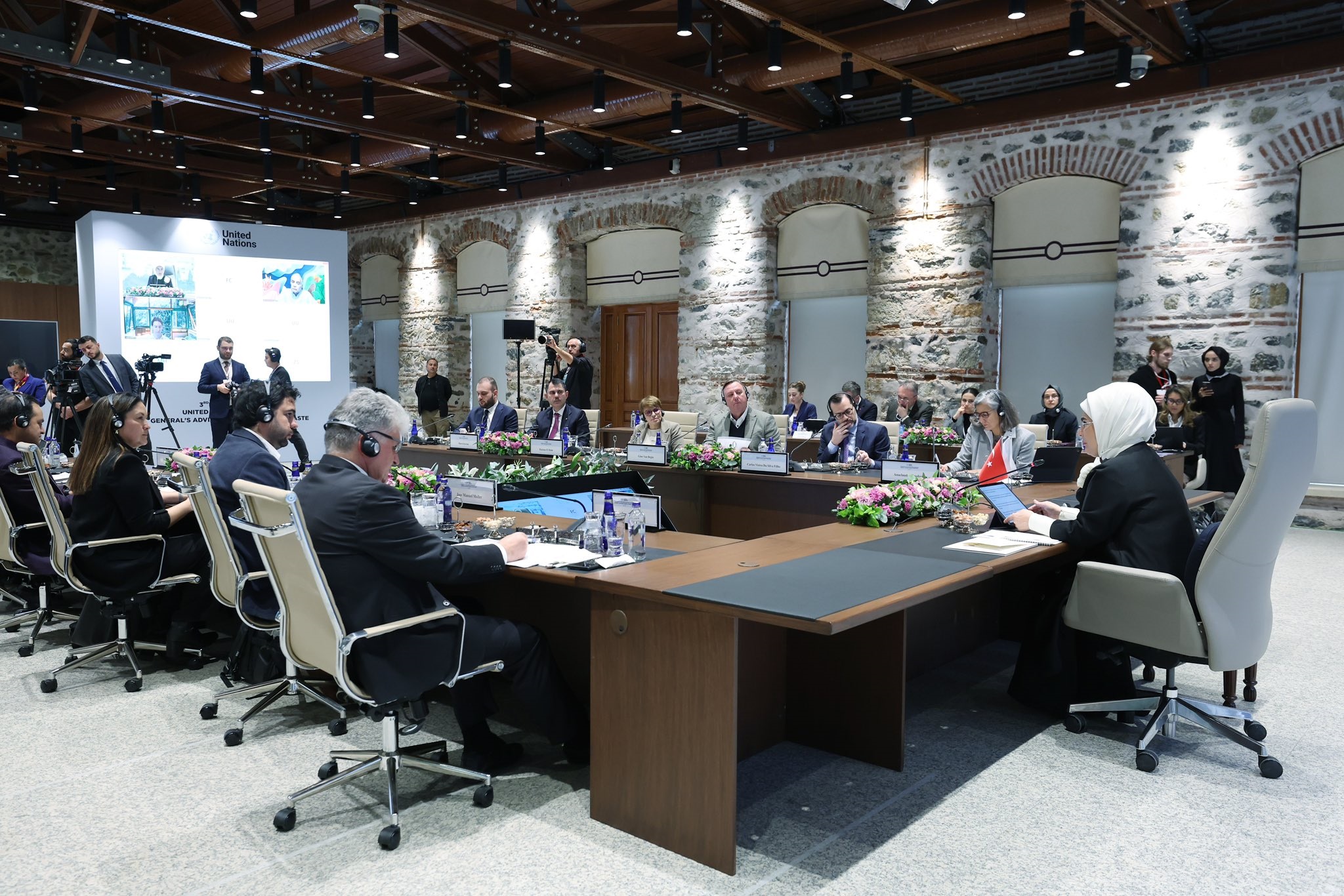 The United Nations Zero Waste Advisory Board convened in Istanbul under the leadership of First Lady Emine Erdoğan.