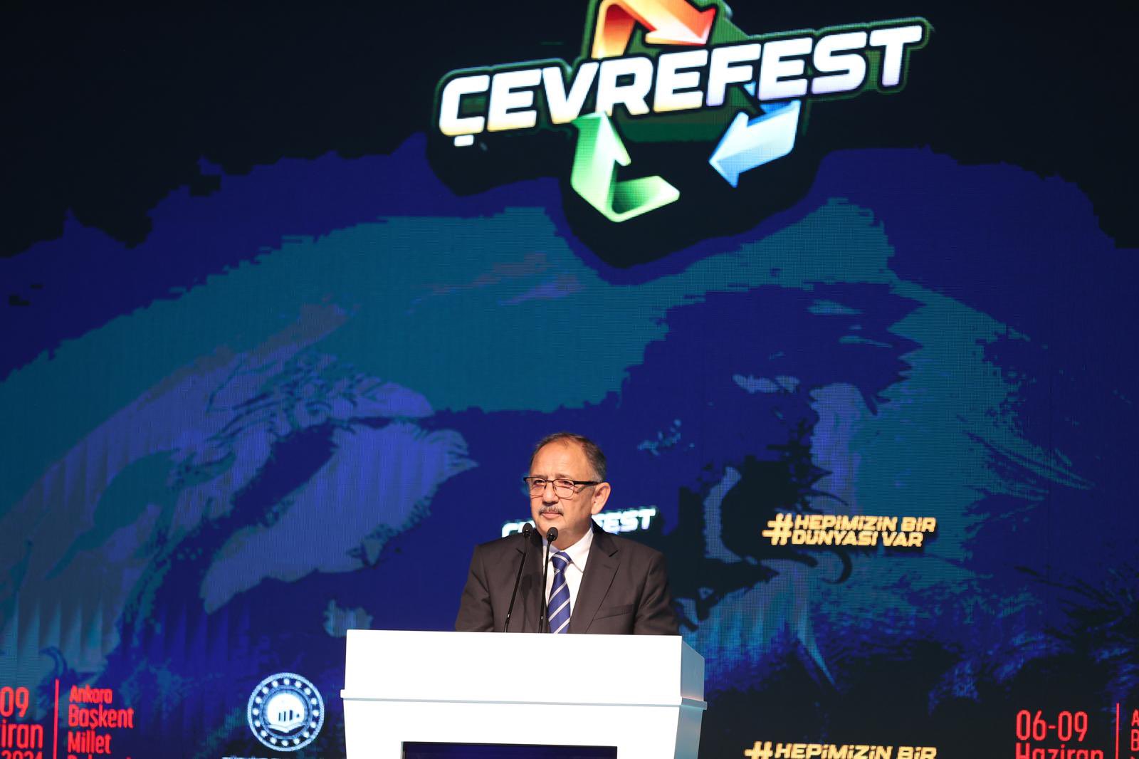 Türkiye's largest environmental event ÇEVREFEST has started