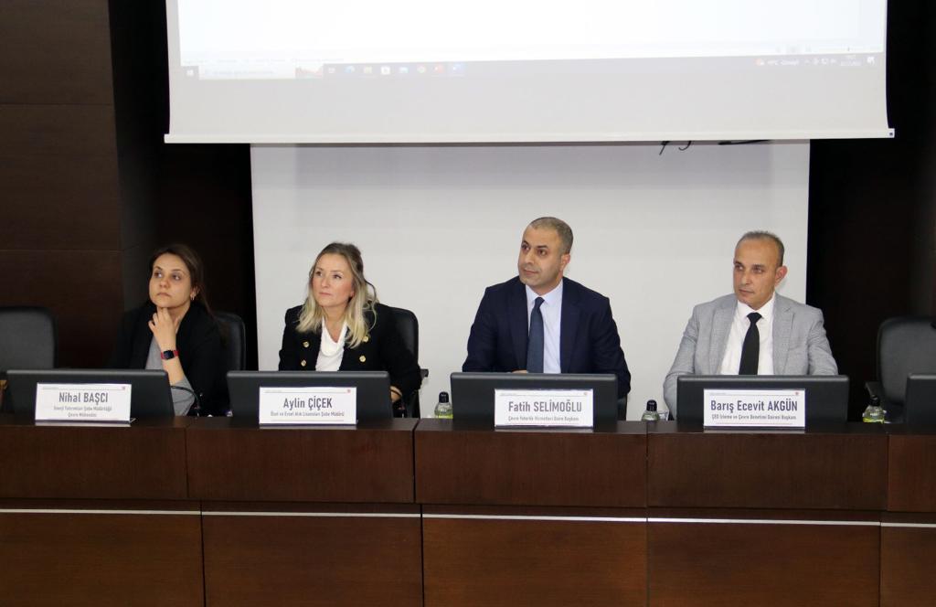 22 Aralık 2022 tarihinde Adana Sanayi Odasında “Çevre Mevzuatı Uygulamaları Bilgilendirme Semineri” düzenlenmiştir.