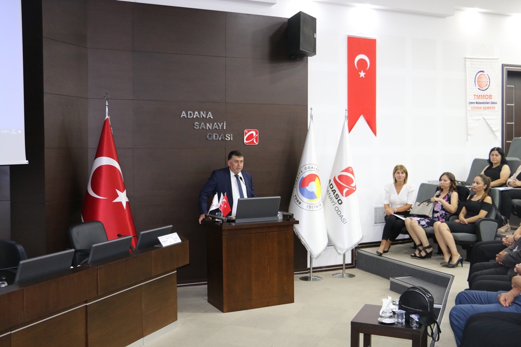 Adana Sanayi Odasında Çevre Mevzuatı Semineri Düzenlendi.