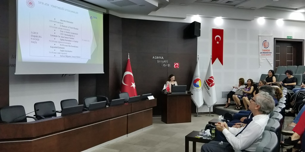 Adana Sanayi Odasında Çevre Mevzuatı Semineri Düzenlendi.