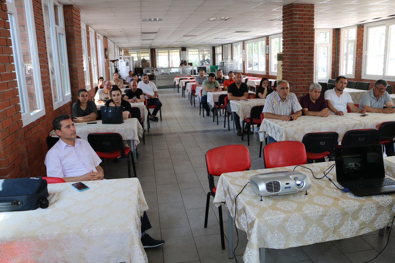 Aile ve Sosyal Hizmetler Bakanlığı personellerinden Sayın Mehtap Günay kurum personellerimize 