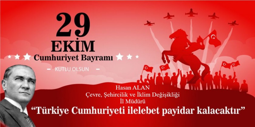 Cumhuriyetimizin 101. Yılı kutlu olsun.