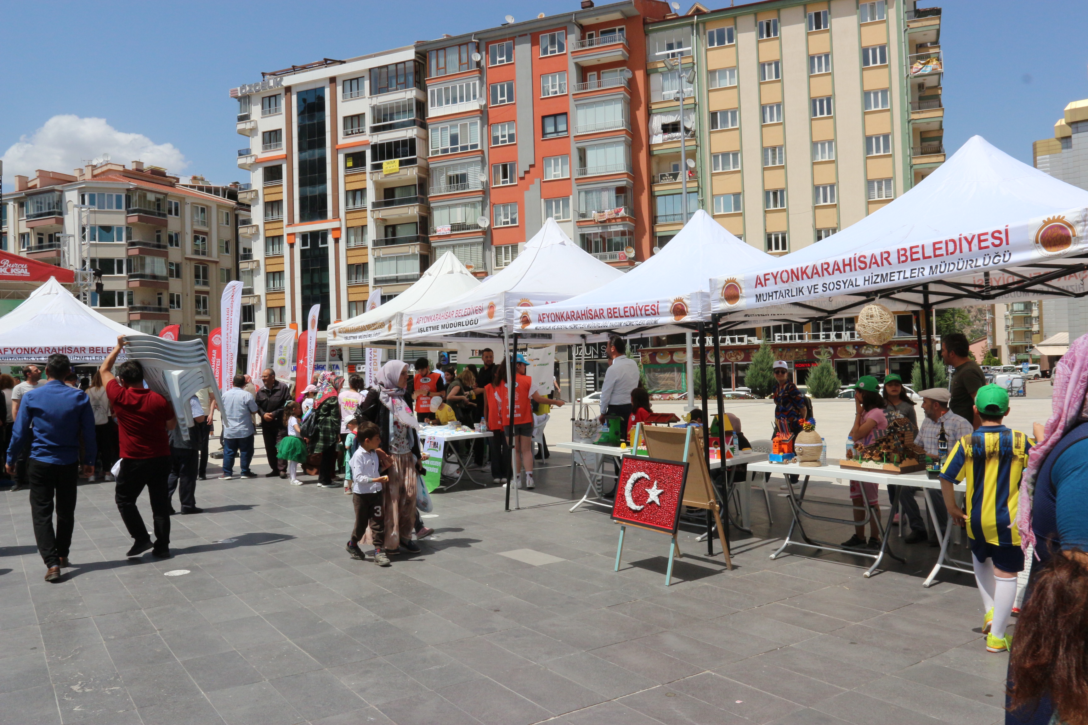 5-9 Haziran'24 Türkiye Çevre Haftası Akarçay ve Zafer Meydanında Yapılan Etkinliklerle Kutlandı.