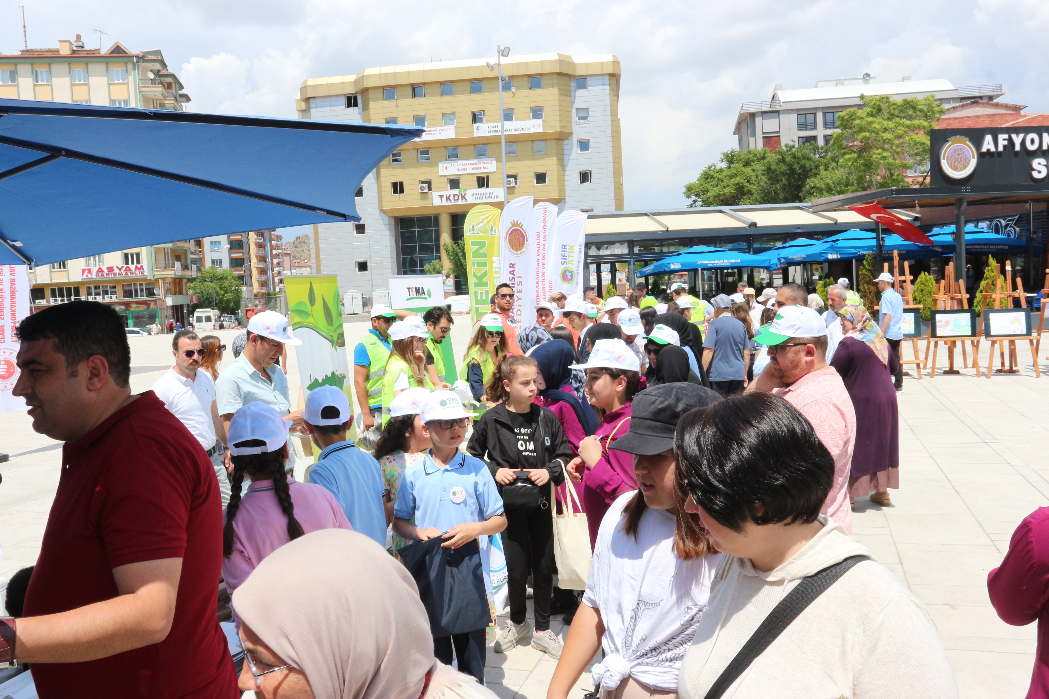 5 Haziran Dünya Çevre Günü Zafer Meydanında Kutlandı.