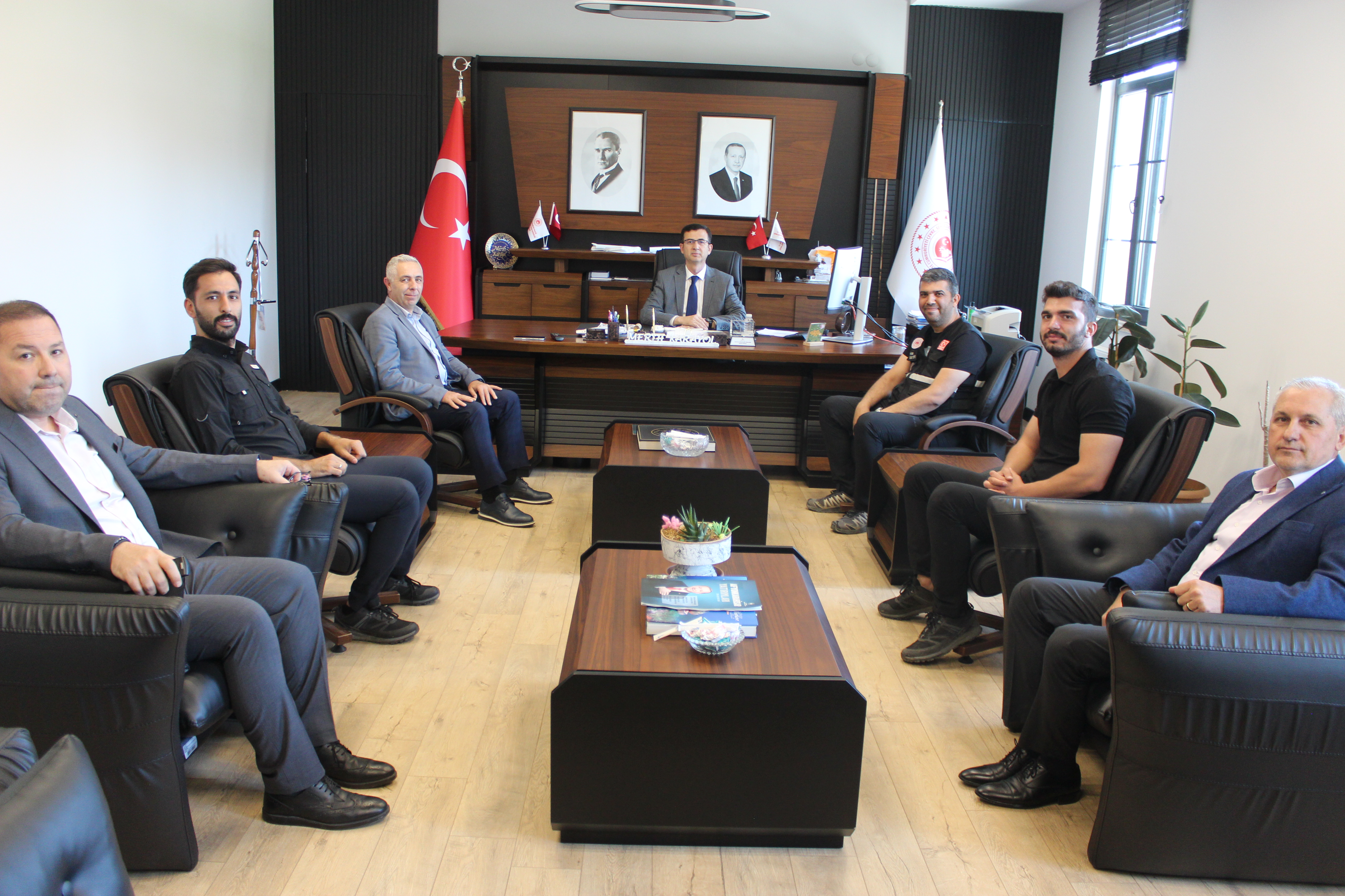 Bakanlığımız Hasar Tespit Şubeşinden İl Müdürümüze Ziyaret