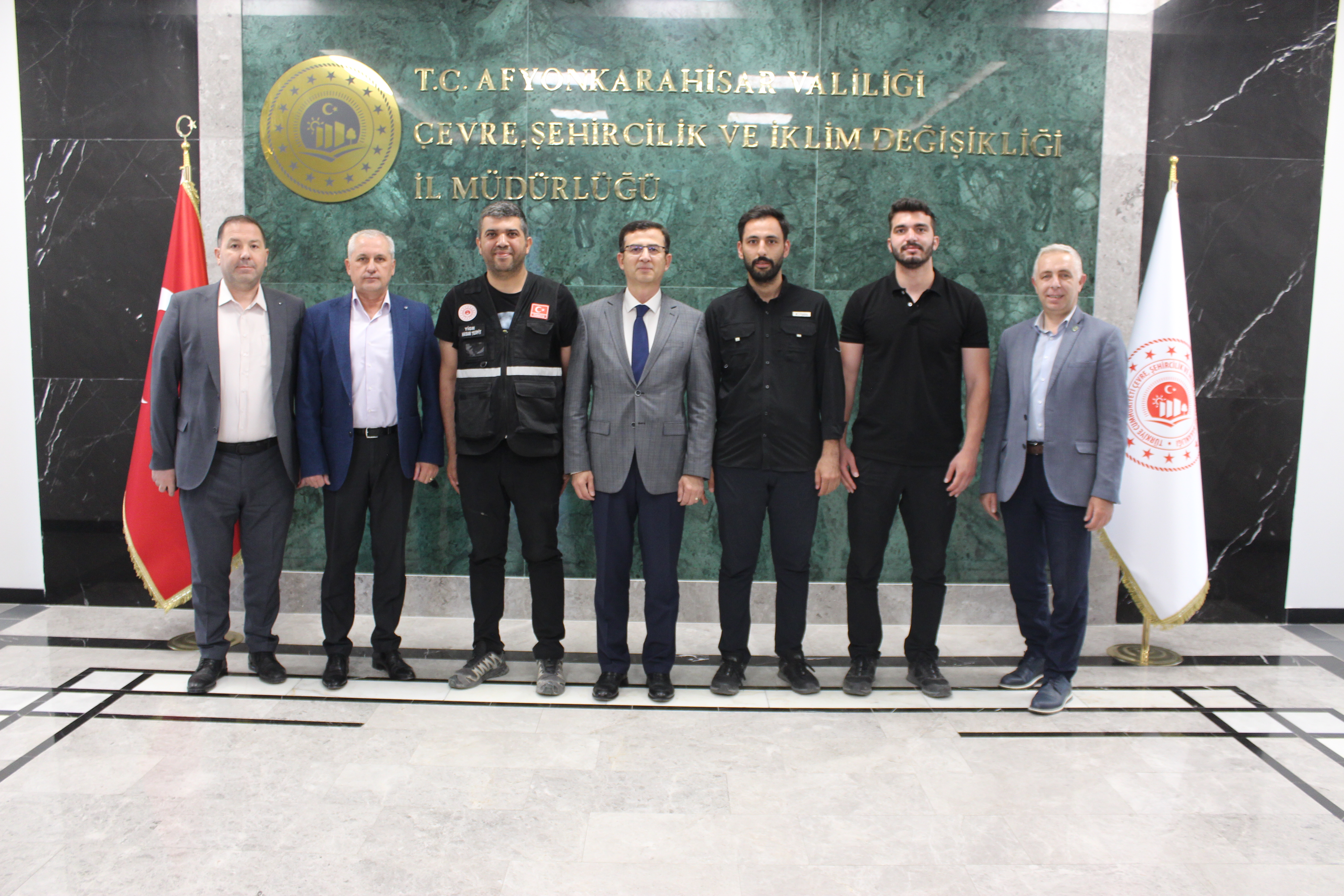 Bakanlığımız Hasar Tespit Şubesinden İl Müdürümüze Ziyaret