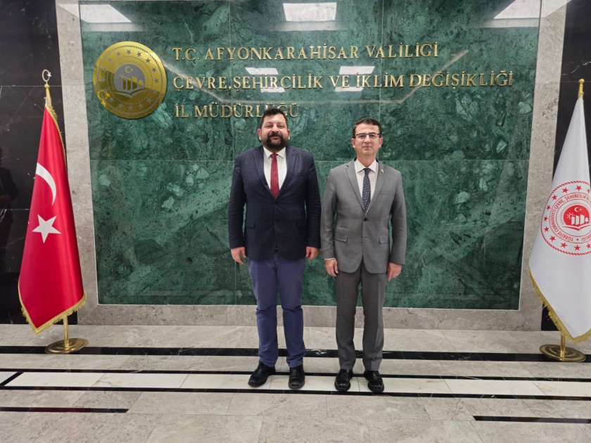 Başmakçı Belediye Başkanından İl Müdürümüze Ziyaret