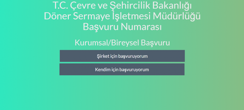 Döner Sermaye Ücreti Ödeme İşlemi İçin Referans Numarası Alınması ve Ödeme İşlemleri