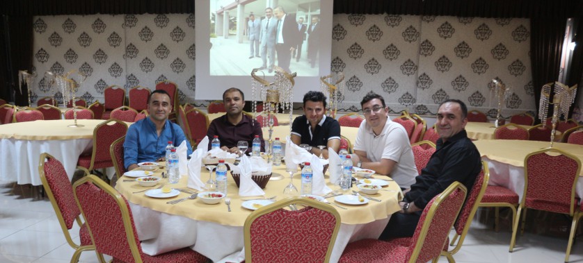 Emekliye ayrılacak olan İl Müdürümüz H.Vahit OKUMUŞER için veda yemeği düzenlendi.